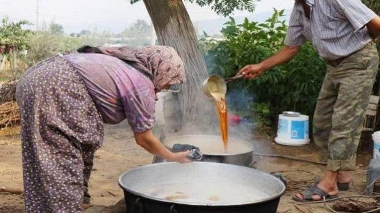 Evlerde geleneksel pekmez telaşı