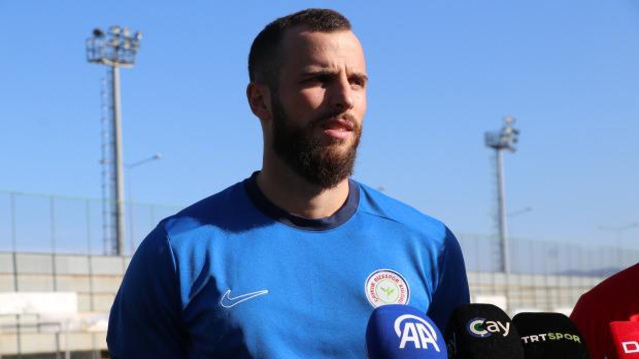 Fenerbah&ccedil;e ma&ccedil;ı &ouml;ncesi Rize'nin forveti: 'Daha fazla gol atabilirim'