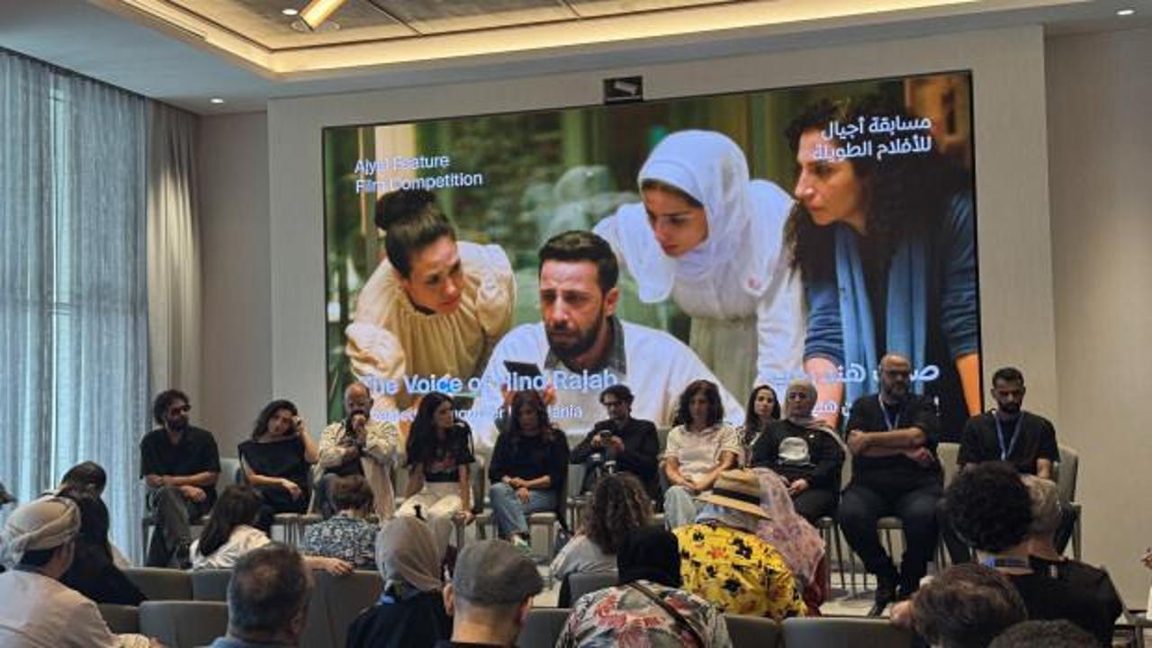 Şehit minik Hind Receb'i anmak için Doha'da da bir araya geldiler