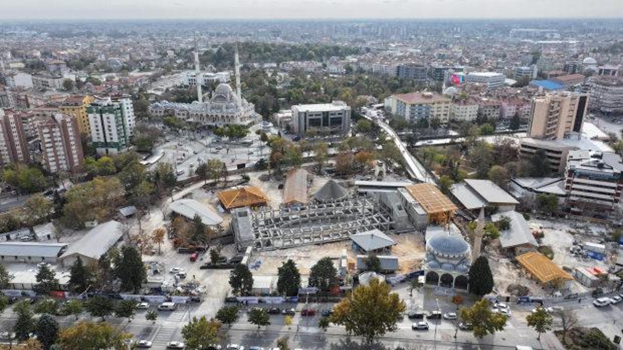 Konya’da Şehir Kütüphanesi'nde adım adım sona doğru! Yüzde 65'i tamamlandı