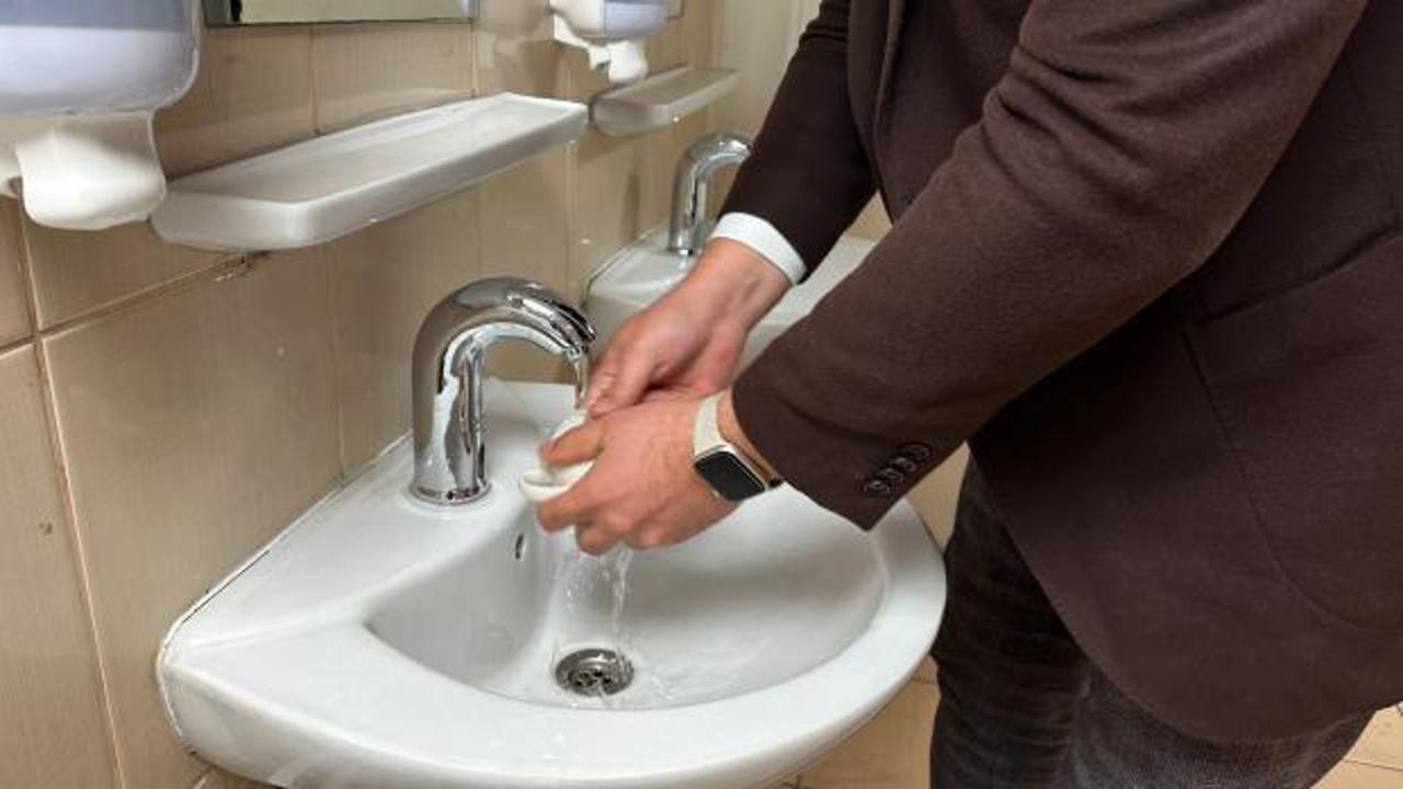 Konya B&uuml;y&uuml;kşehir hizmet binalarında tasarruflu musluk uygulaması başladı