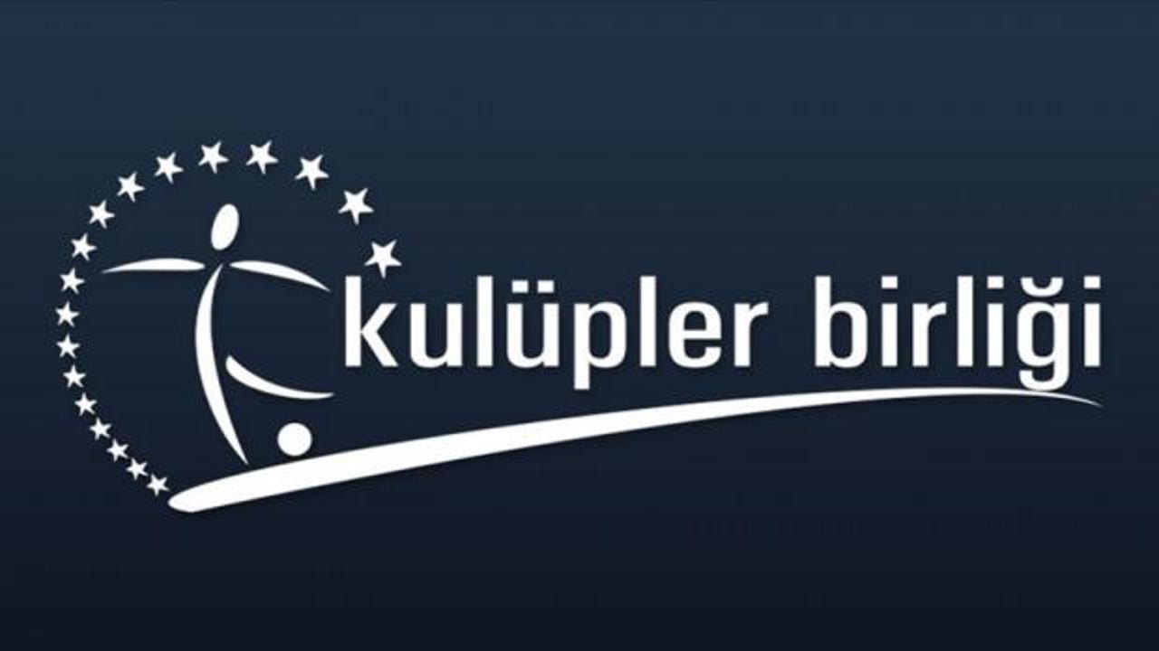 Kulüpler Birliği Vakfı'ndan 'Bahis' açıklaması