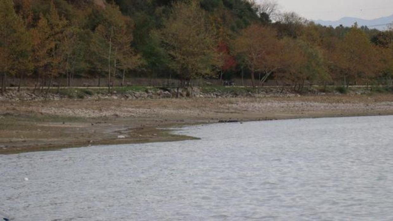 Sapanca Gölü'nde esrarengiz görüntü