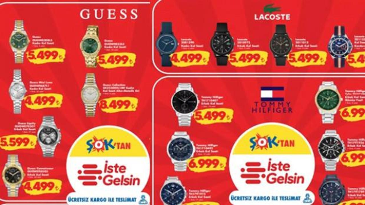ŞOK’tan eşi görülmemiş kampanya: Lacoste, Tommy Hilfiger, Guess ve Columbia...