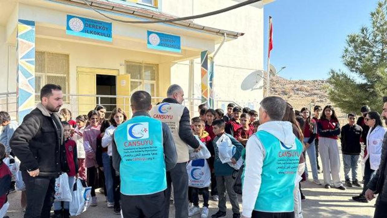 Cansuyu Derneği'nin eğitim ve kış desteği devam ediyor 