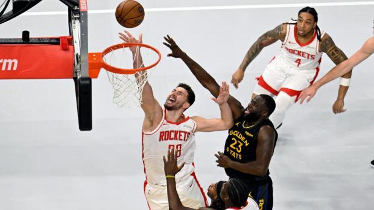 Alperen Şengün şova devam etti! Houston kupada favoriyi devirdi