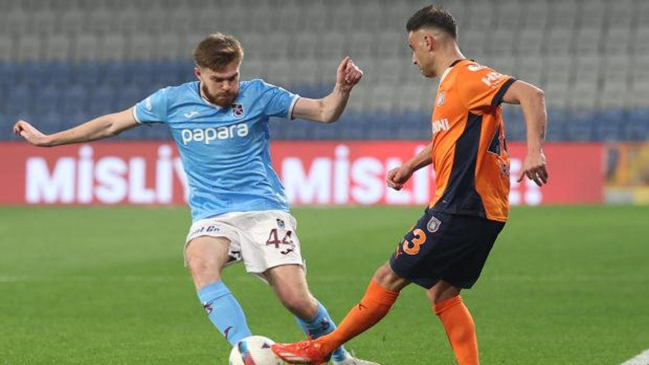 Başakşehir-Trabzonspor! İlk 11'ler