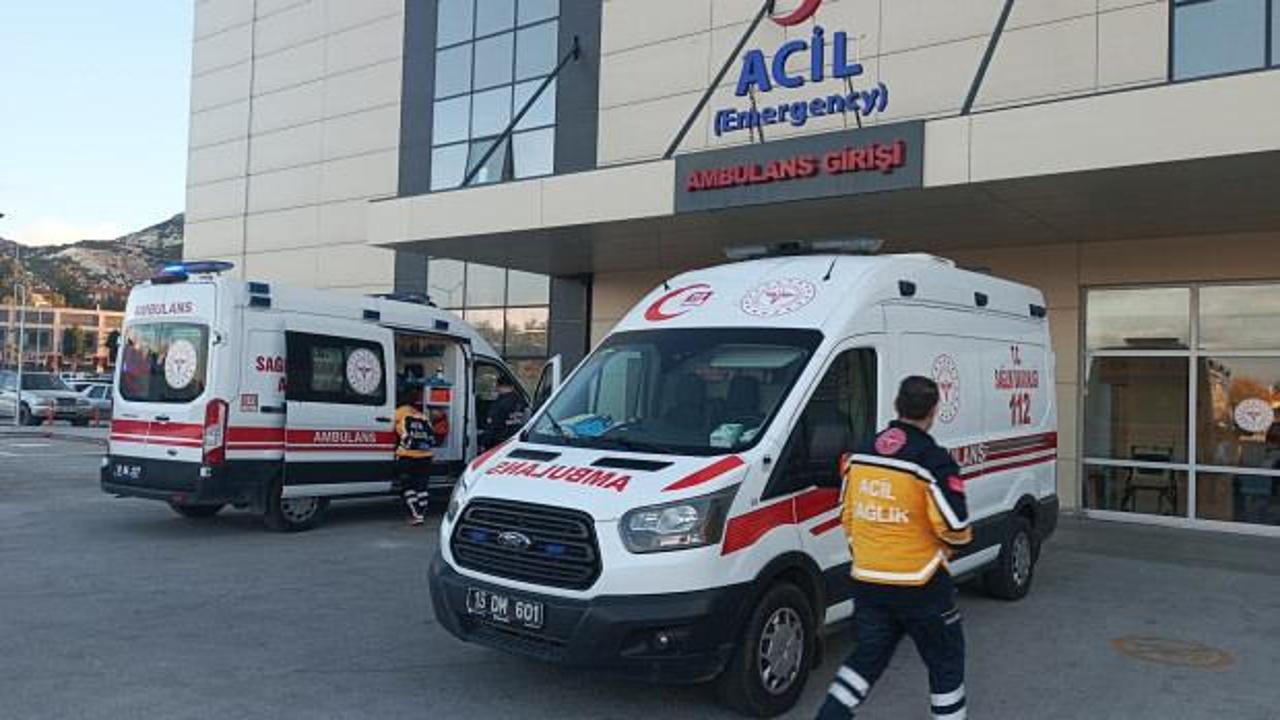 Burdur'da 15 yaşındaki kızı döverek hastanelik ettiler