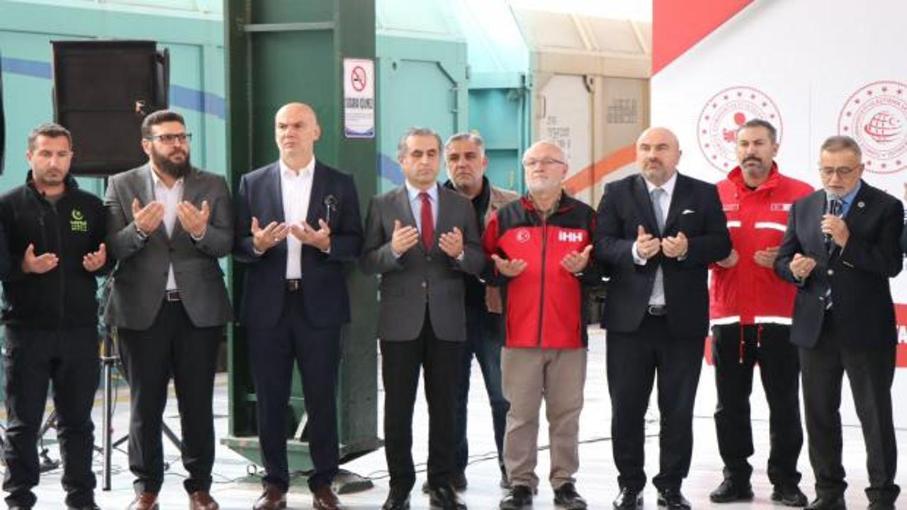 Cansuyu'nun katkıda bulunduğu yardım treni yola çıktı