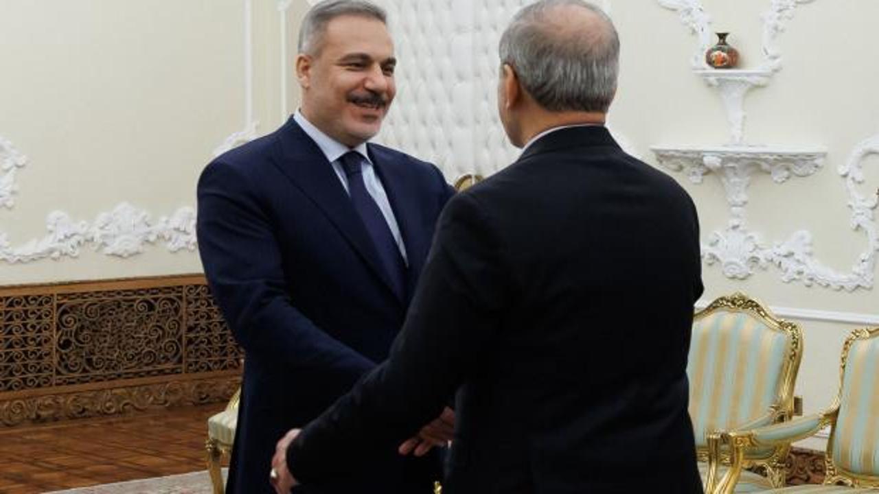 Dışişleri Bakanı Fidan, İran Cumhurbaşkanı Pezeşkiyan ile görüştü