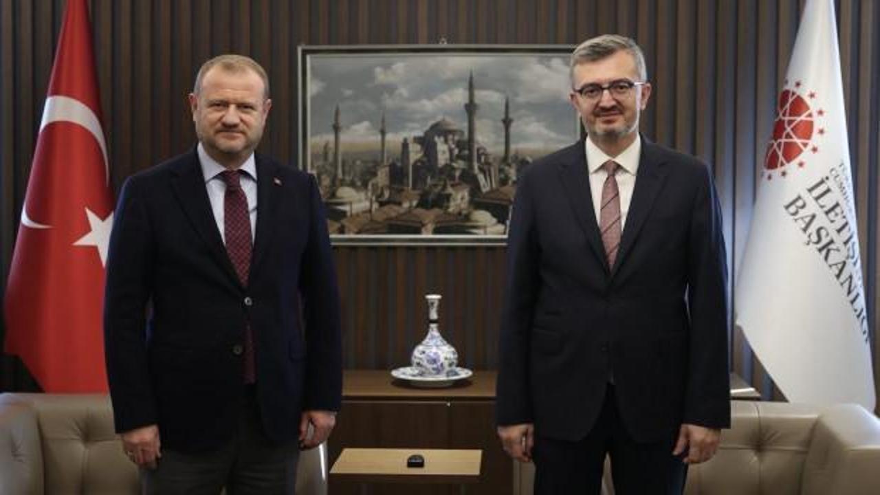 İletişim Başkanı Duran, RTÜK Başkanı Daniş ile görüştü