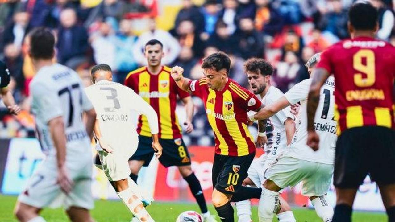 Kayserispor 50 yıllık kulüp tarihinde bir ilki yaşadı