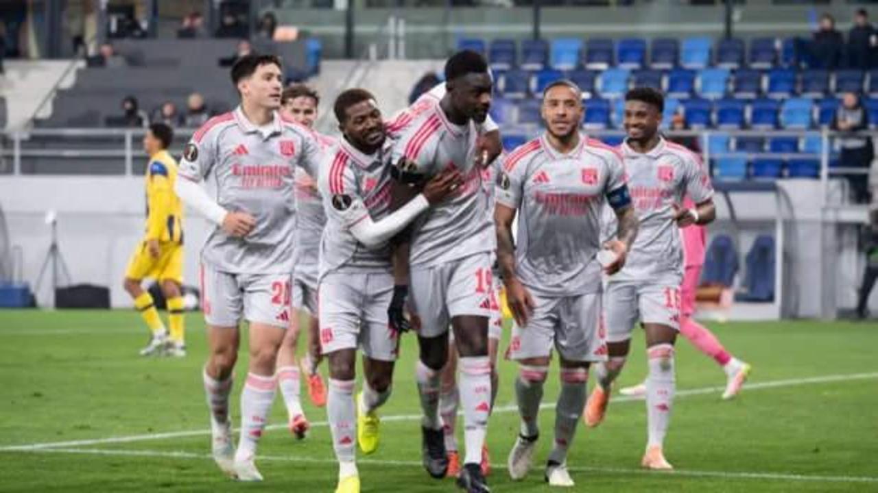 Lyon, İsrail ekibini 6 golle geçti!