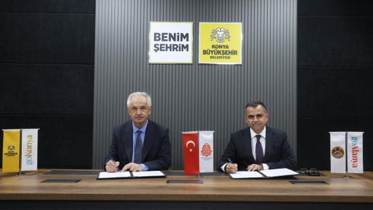 Konya Büyükşehir ve Alanya Belediyesi arasında anlamlı protokol 