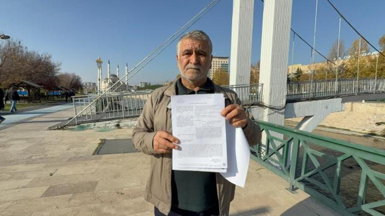 Tarlasını satmak isterken hayatının şokunu yaşadı