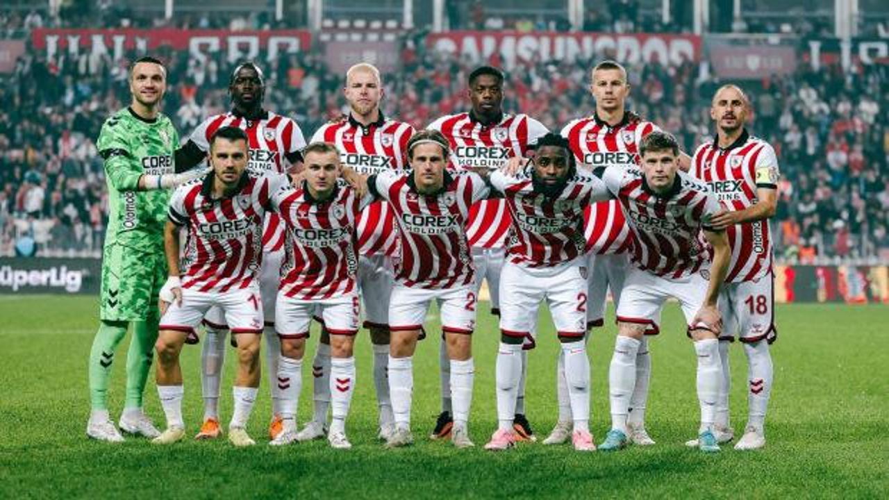 Samsunspor, Breidablik maçının hazırlıklarına başladı