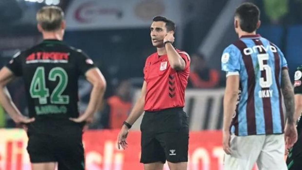 Trabzonspor maçında gol iptal edildi! Trio, hakeme tepki gösterdi