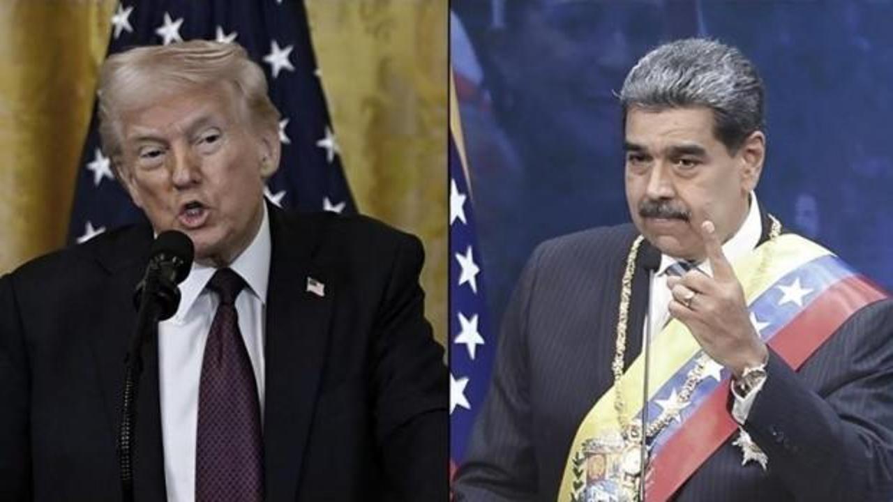 Trump Maduro ile g&ouml;r&uuml;şecek! Başına 50 milyon &ouml;d&uuml;l koymuştu