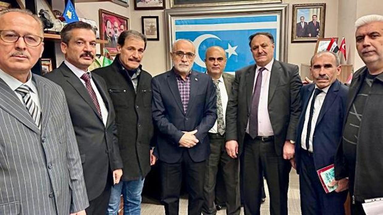 Cumhurbaşkanı Başdanışmanı Yalçın Topçu, Suriye Türkmenleri ile görüştü