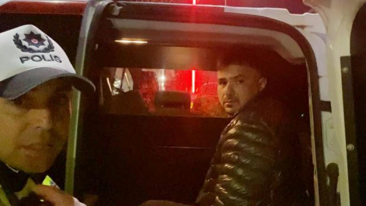 Alkollü sürücü önce makam aracına çarptı, sonra kaçmaya kalkıştı