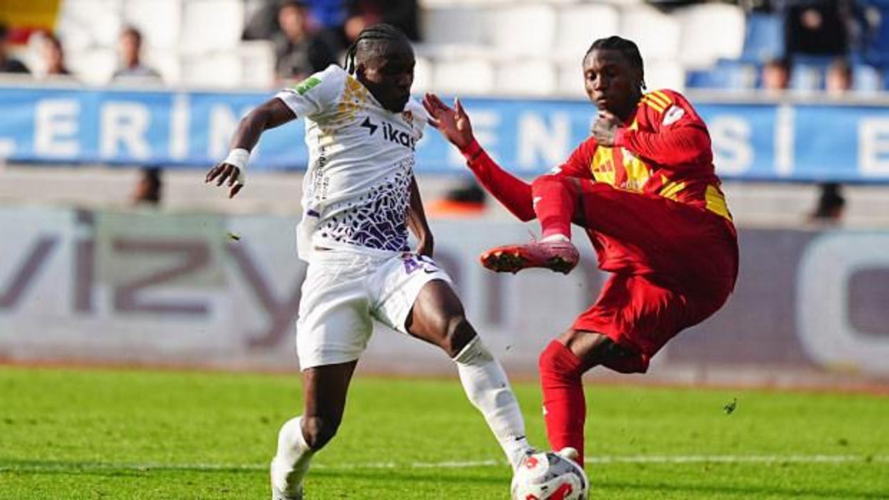 Alt sıralarda kritik mücadele: İki takım da bir puana razı oldu