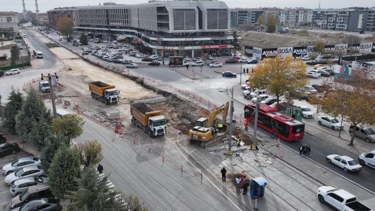 Başkan Altay duyurdu: Adliye-Şehir hastanesi raylı sistem bağlantısında sona gelindi