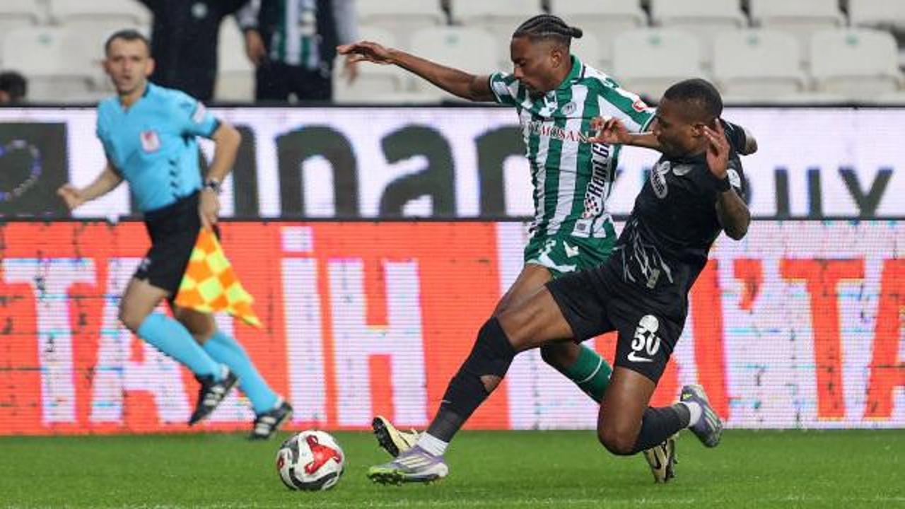 Konya'da puanlar paylaşıldı! Beraberlik penaltıyla geldi