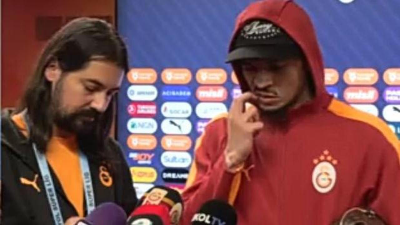 Tercüman sansürü: Leroy Sane'nin 'Elle müdahale' sözü yanlış çevrildi