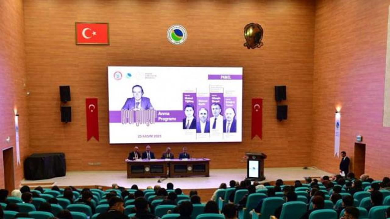 Mahmut Bıyıklı anlattı: Ahi Evran Üniversitesi’nde Erol Güngör’ü anma etkinliği!