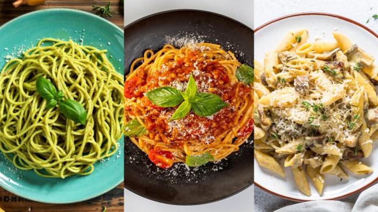 Makarnayı bir üst seviyeye taşıyan 3 kolay sos tarifi