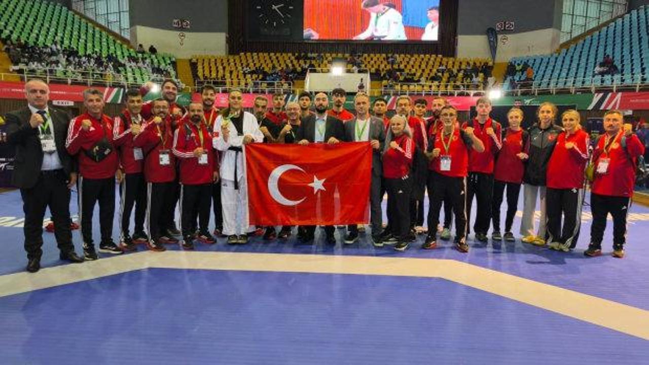 Milli sporcumuz dünya şampiyonu