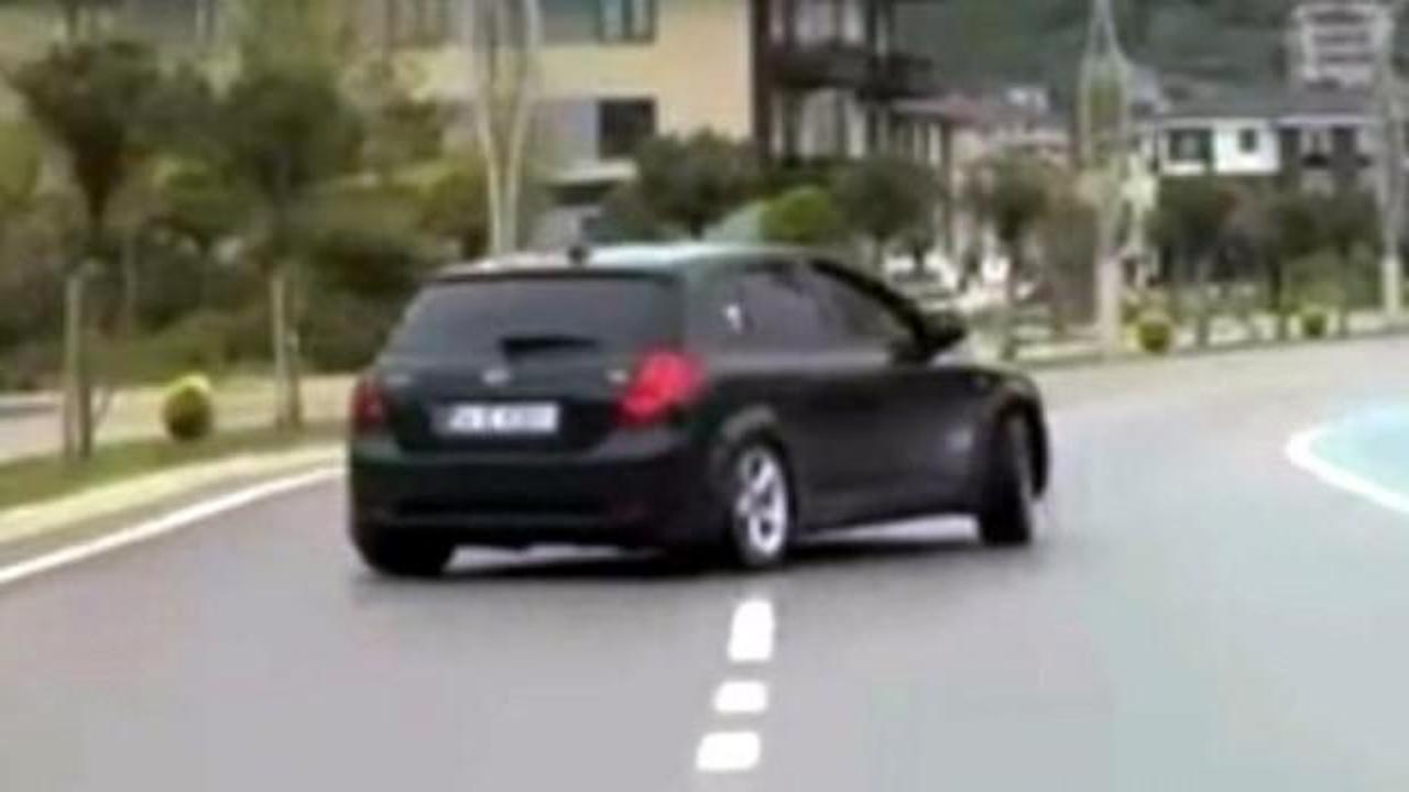 Sakarya&rsquo;da trafikte drift atan s&uuml;r&uuml;c&uuml;ye 46 bin TL ceza