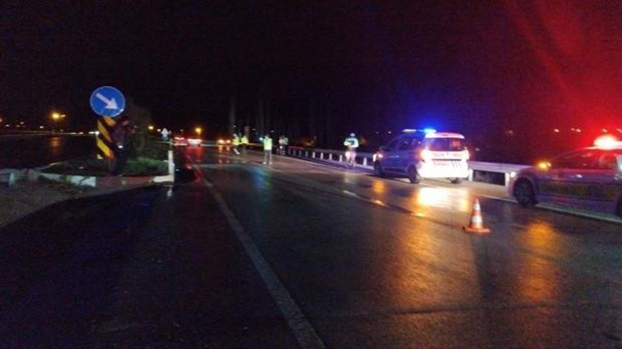 Tokat'ta otomobilin çarptı yaya öldü