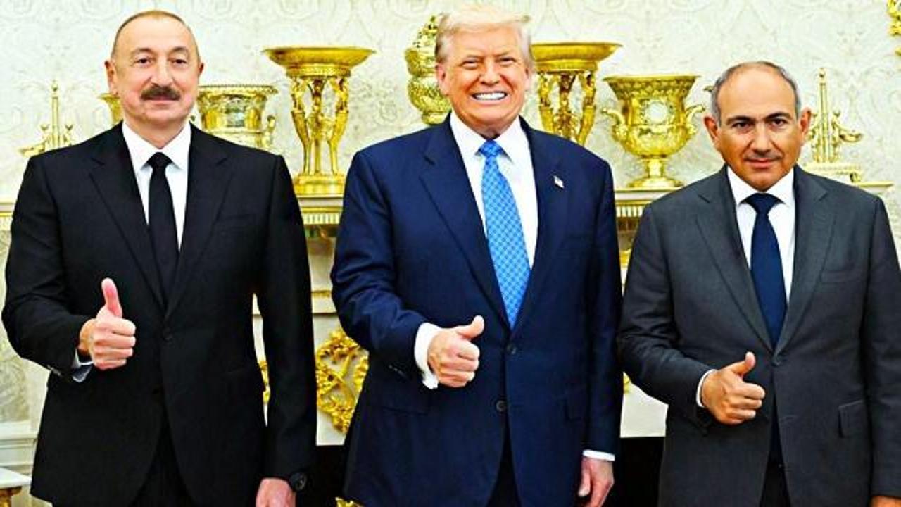 Trump'tan Aliyev ve Paşinyan'a teşekkür