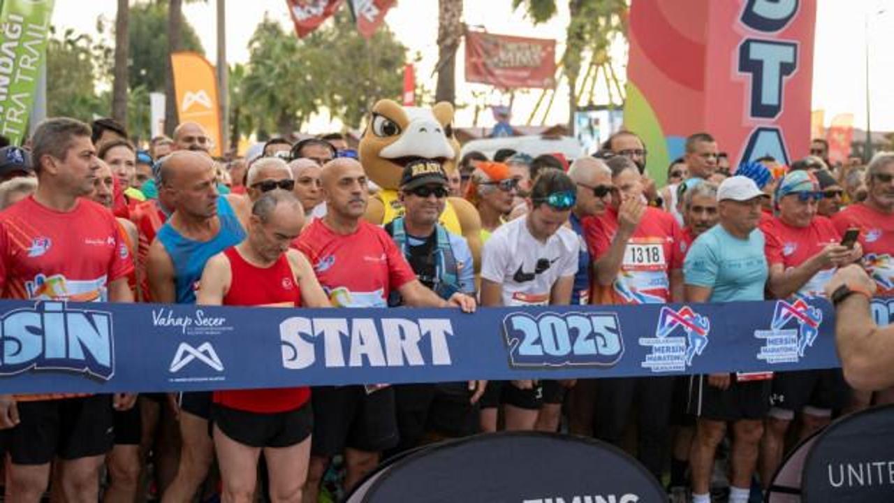 7. Uluslararası Mersin Maratonu start aldı