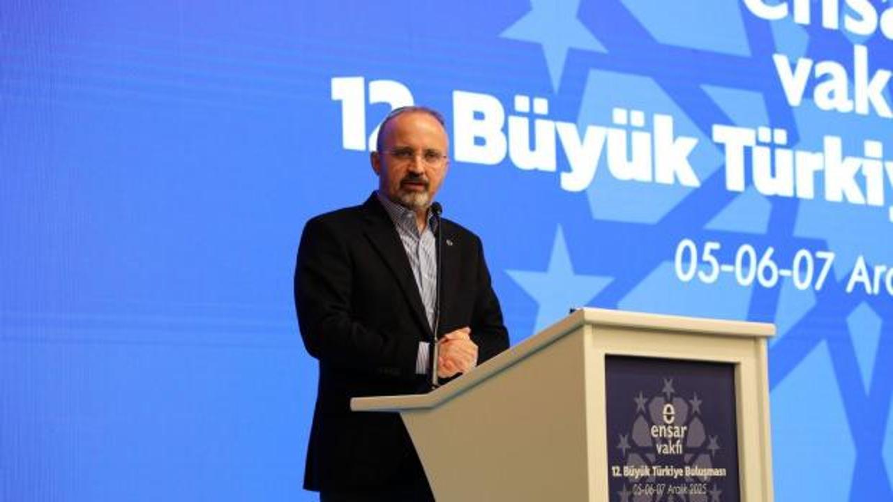 Bülent Turan’dan Ensar Vakfı’nda mesaj: Kaybedecek tek insanımız yok