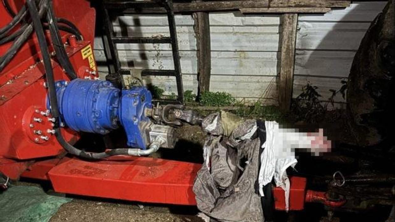 Samsun'da kolunu silaj makinesine kaptıran 10 yaşındaki çocuk öldü