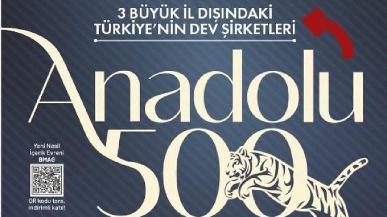 Anadolu 500’de bir ilk!