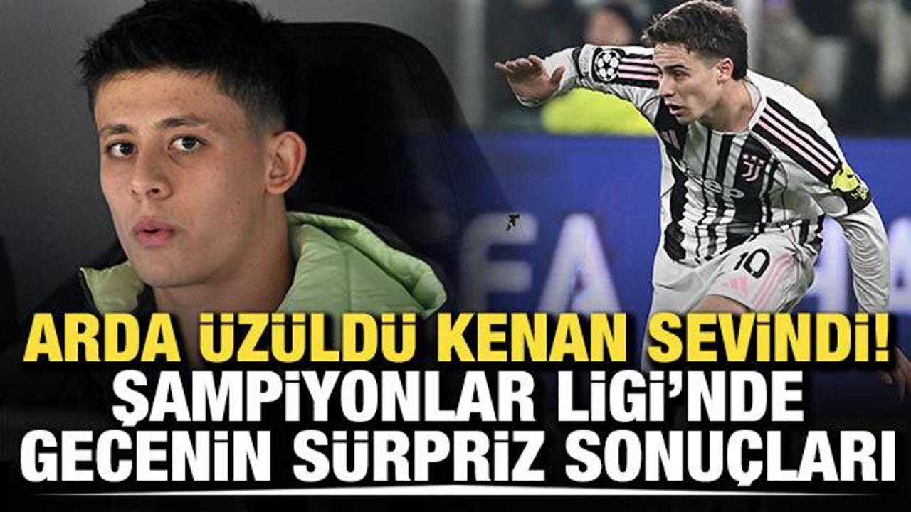 Arda üzüldü Kenan sevindi! Devler Ligi'nde gecenin…
