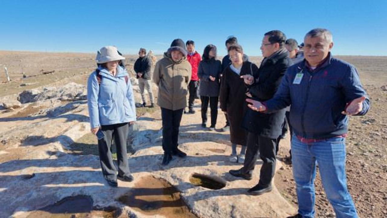 &Ccedil;inli k&uuml;lt&uuml;r ve turizm heyetinden Şanlıurfa'ya tarihi ziyaret
