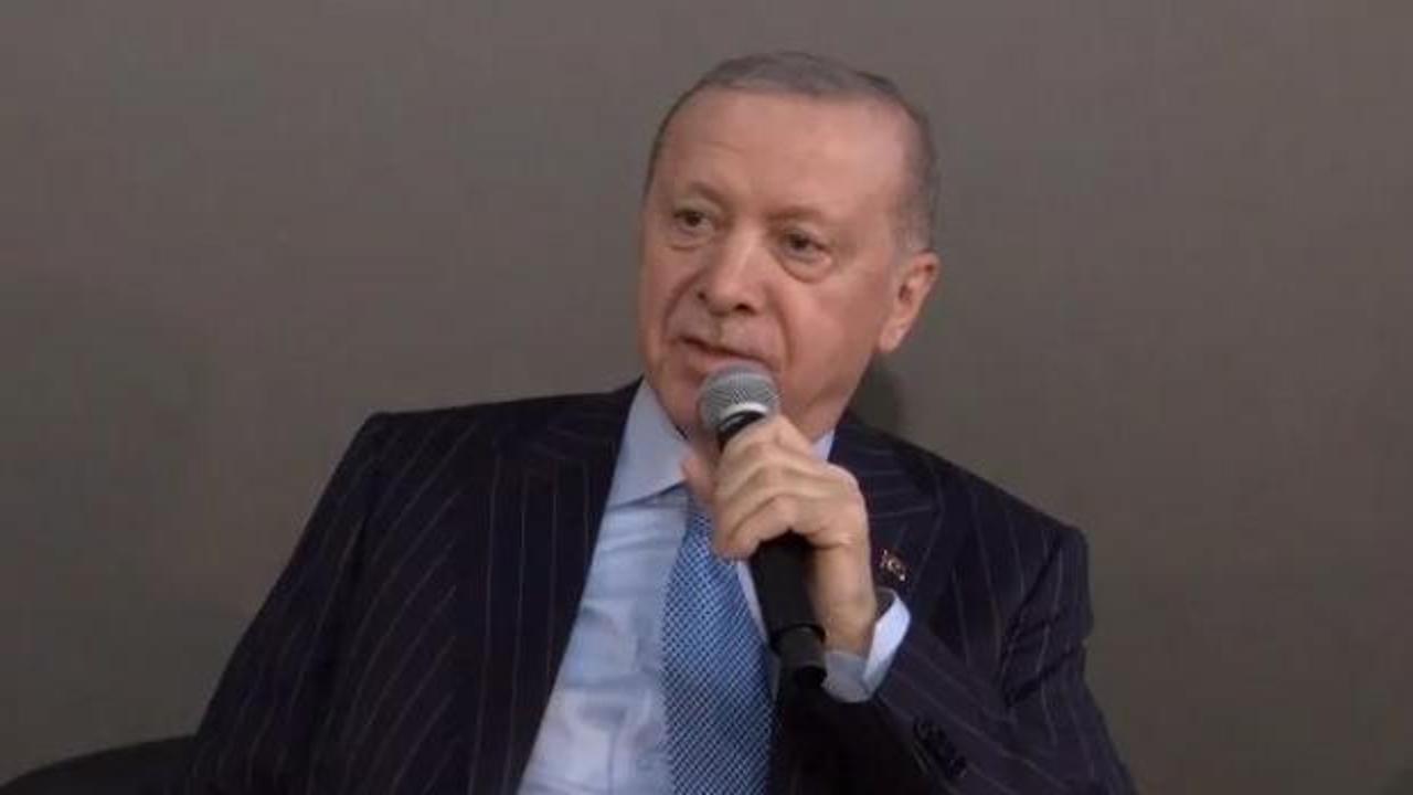 Cumhurbaşkanı Erdoğan gen&ccedil;lerle bir araya geldi