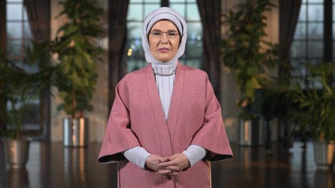 Emine Erdoğan: Kadınlar, müreffeh ve adil bir dünya inşasının ana aktörleridir
