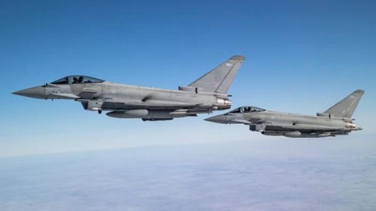 İngiliz uçakları İsrail'e göz oldu