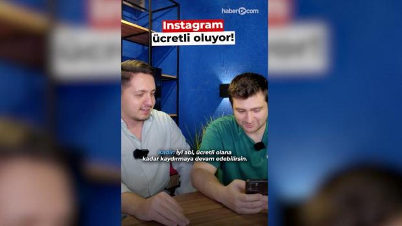Instagram &uuml;cretli oluyor!