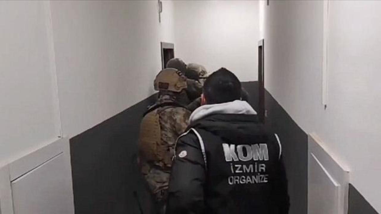 İzmir'de şafak operasyonu: Çok sayıda gözaltı!