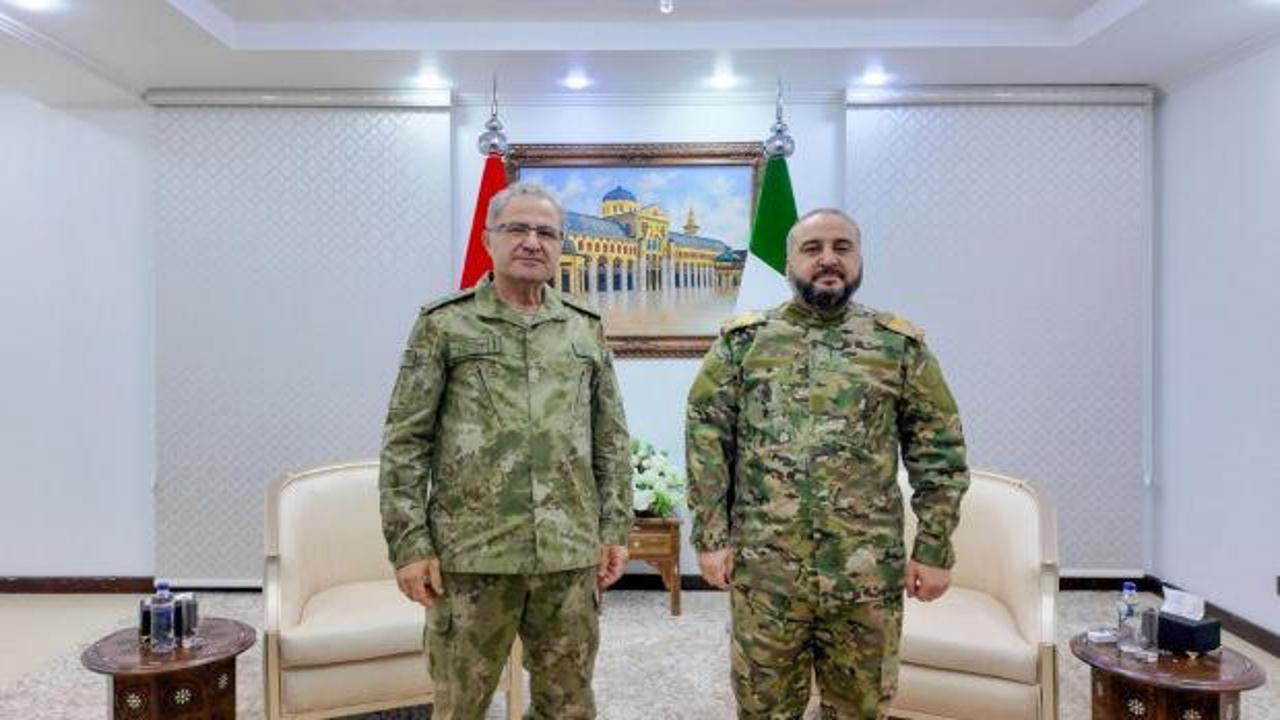 Kara Kuvvetleri Komutanı Orgeneral Tokel, Şam'da Suriye Savunma Bakanıyla görüştü