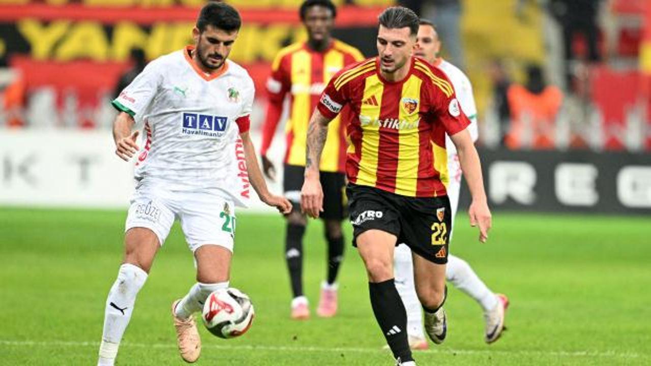 Kayseri'de sessiz kapışma! Gol sesi çıkmadı