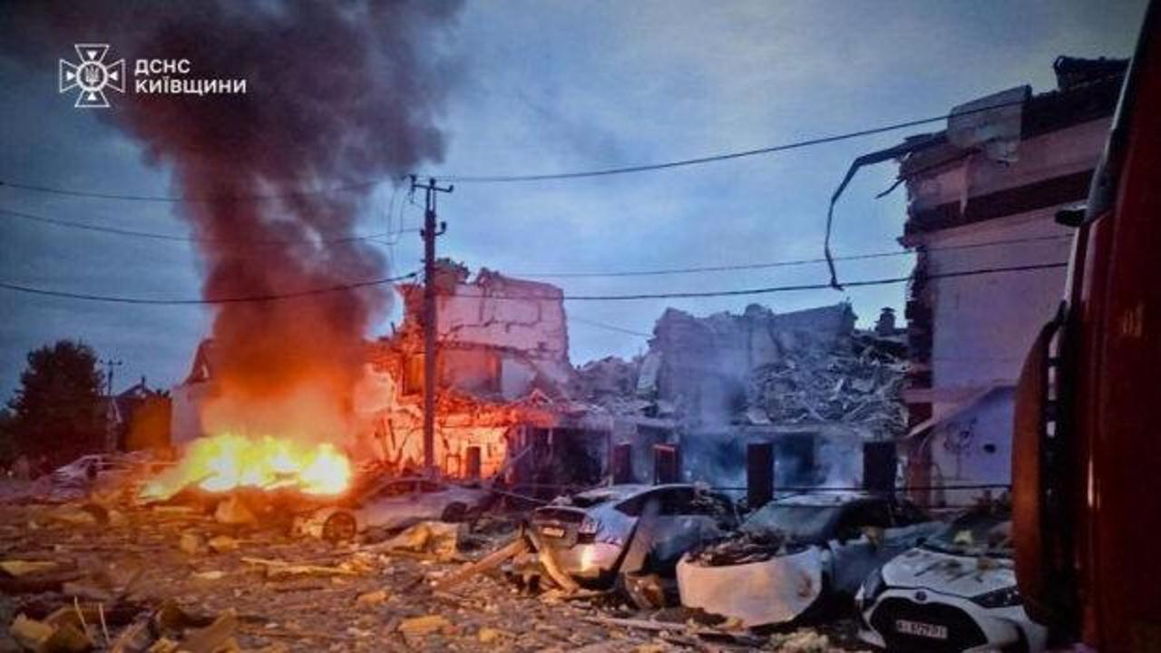 Rusya'dan Ukrayna'ya füze ve İHA yağmuru