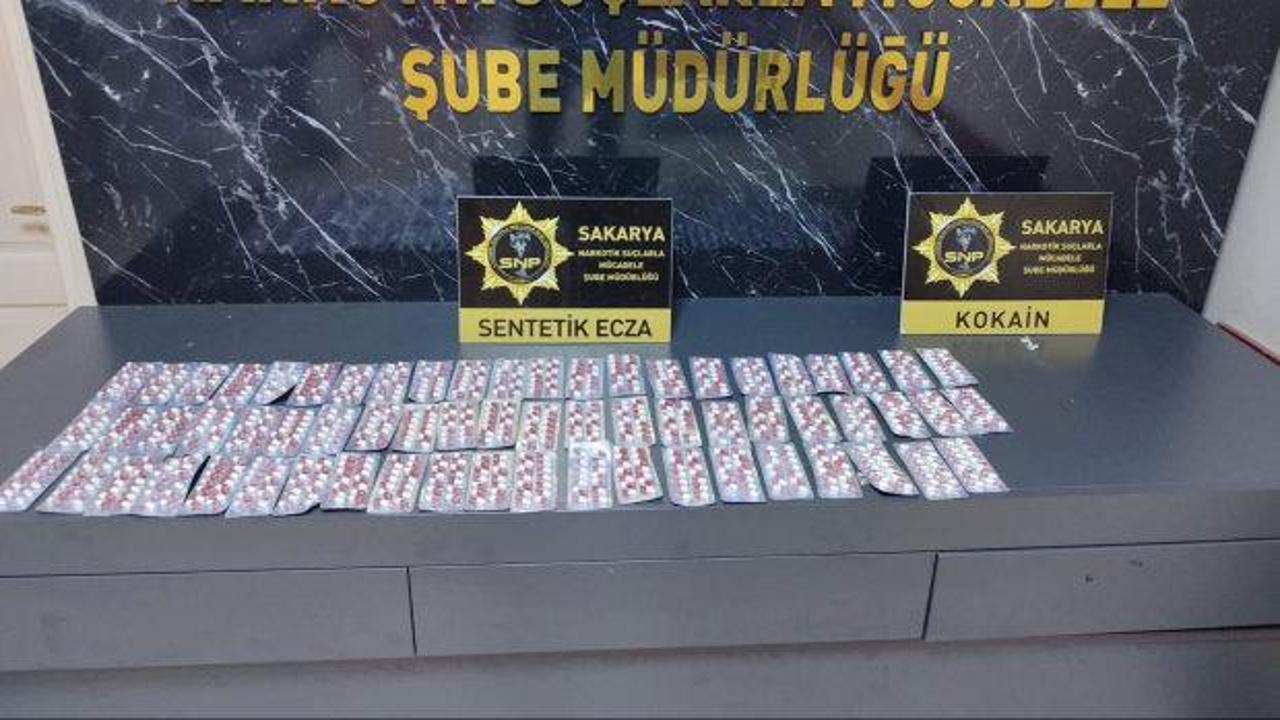 Sakarya'da uyuşturucu operasyonu: 3 gözaltı