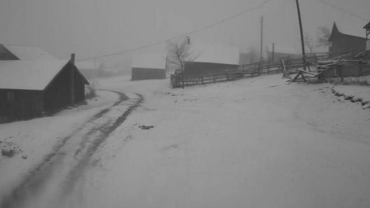 Sakarya'nın yüksek kesimleri beyaza büründü